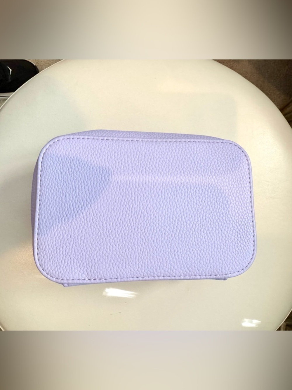 Trish McEvoy Lavender Pebbled Makeup Planner